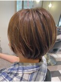 髪質改善/切りっぱなしボブ/美髪/30代40代/［人形町］