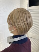 ゲーム 原宿店(GAME)&nbsp;ミルクティーベージュ/ダブルカラー/ケアブリーチ/髪質改善/原宿