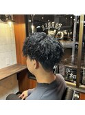 ツイストスパイラルマッシュスタイル