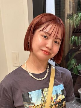 ローネス(LONESS) 大人気ぷつっとボブ×チェリーブラウンカラー♪