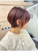 ショート/ショートボブ/丸みショート