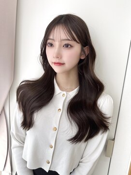 アフロートリノ(AFLOAT Leino) 大人可愛い韓国ヘア　レイヤーカット　くびれヘア　似合わせ#