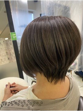 ヘアーアンドアート ルミナ(HAIR&ART LUMINA) 【佐々木】3Dカラー前下がりボブ