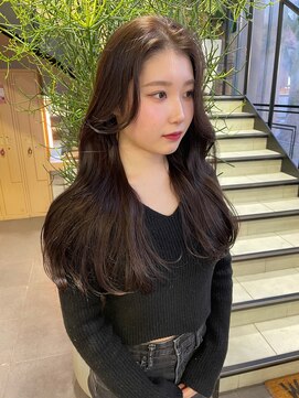 ゼスト 吉祥寺店(ZEST) 韓国ヘア/ブリーチなしオリーブベージュ 吉祥寺青木桜