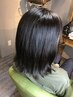 癒しスパ+潤い補修水TR+ストレートパーマ+カット+カラー 21200yen