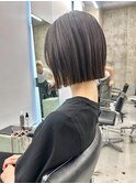 ミニボブ×透明感カラーC70