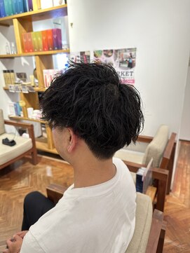 リシェールグリーン 越谷花田店(RICHAIR GREEN) カルマパーマ/ベリーショート/ダークアッシュ/ニュアンスパーマ