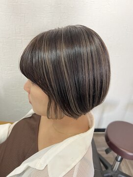 リ シャルム バイ エニーハウ 南七日町店(Re charm by anyhow) ハイライトカラー×イヤリングカラー