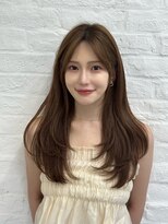 アマトウキョウ アユンチェ(AMA TOKYO×AYUNCHE)&nbsp;韓国スタイル/ナチュラルくびれヘア_くびれ巻き_レイヤーカット