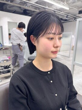 キートス(Kiitos) 大人ボブ黒髪ボブヘイリーボブ梅田ボブぱつっとボブ