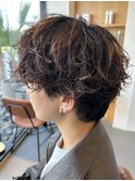 散りつかない無造作パーマ!!シャドウパーマ!!