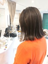 カムバイネオリーブ 溝の口店(Cam by neolive) ☆切りっぱなしボブ・ミルクティーベージュ☆溝の口/小顔
