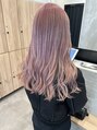ブランシェ 名鉄小幡駅前店 ブリーチカラーではpinkが人気NO.1です◎