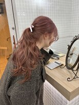 アンジェリカラボ 梅田店(ANGELICA LABO) 暖色オレンジカラー