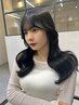 【西村限定】プレミアムケアカラー＋前髪、顔まわりカット￥8900