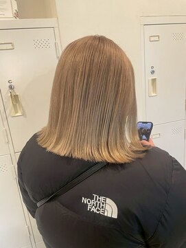 アフェクト チャーム マーチ(affect Charm/MARCH) ミルクティーグレージュアプリコットオレンジハイライトカラー