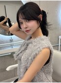 アレンジしてもかわいいお顔周りカット