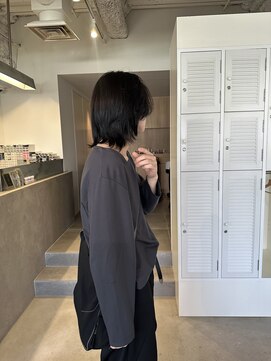 スリー(three.) 【three】natural Black layer style （北浜/淀屋橋）