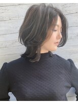 グランジュテ(grandjute)&nbsp;似合わせカット★ハイライト★白髪ぼかし★髪質改善★ミディアム