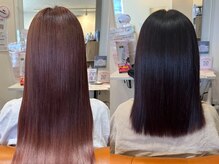 大人気「髪質改善ストレート」でさらさら艶々の髪に♪