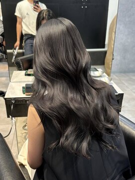 フィーネ 横浜(Fi -Ne) 地毛風グレージュ/髪質改善/プルエクステ/韓国くびれ巻き