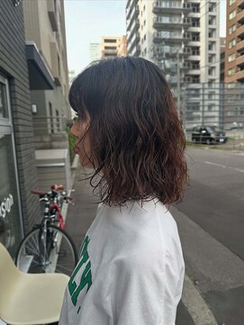 テンション(tension) スパイラルパーマレイヤーカット札幌駅大通駅バスセンター駅