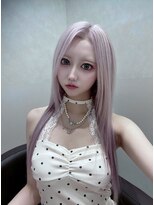 エン 栄店(enne)&nbsp;ココアベージュ/クラゲヘアー/ボブレイヤー/小顔/オリーブグレー