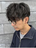 メンズマッシュシャドウパーマスパイラルパーマニュアンスパーマ