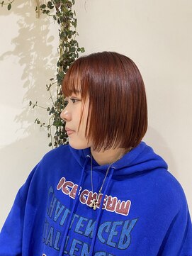 【ZEST中野/ココミ】    ワンカラーで作るオレンジカラー