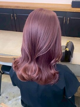 マジコ 天神(Magico) ダブルカラー/ケアブリーチ/ミルクティーベージュ/レイヤー/天神