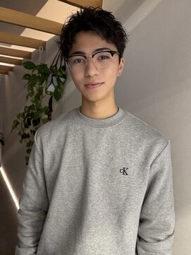 ルアウハク 梅田(LUAU Haku) 【REN】ショートパーマ