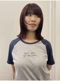 ミディアムレイヤーカット/ウルフレイヤーカット/顔まわりカット