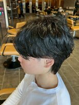 フェノメノン 日進梅森台店(PHENOMENON)&nbsp;メンズ/ニュアンスパーマ/マッシュウルフ
