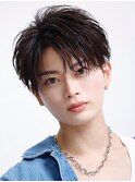 フェザーショート【ハーフアップ】
