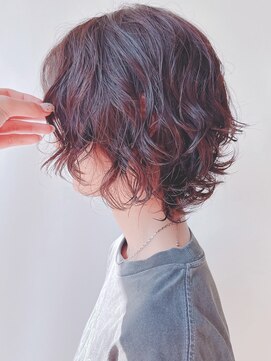モリオフロムロンドン 原宿本店(morio from London) 【morio 原宿】ニュアンスウルフレイヤーパーマ