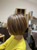 ハルジュヘアーリゾート(haruju HairResort)&nbsp;ハイライト×大人ショート