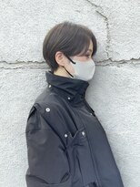 ロット 横浜(lot)&nbsp;ハンサムショート×くびれヘア×ミルクブラウン横浜駅