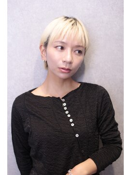 リメル 奥沢自由が丘店(Remel) 小顔愛されショート大人ガーリーシースルーバング/自由が丘