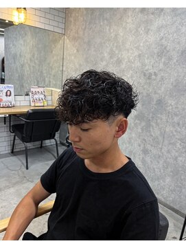 シアー 三宮(SHEER) ツーブロック×スパイラルパーマ