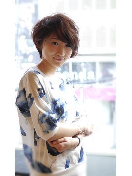 ルポル 大通店(rupolu) rupolu☆Banality☆フェザーボブスタイル