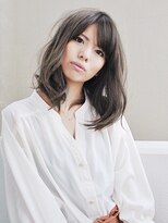 ヘアーローラン 藤沢(hair LORAN fujisawa) グレージュ☆アッシュカラーが決めてミディアム
