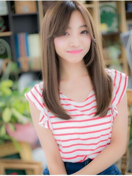 カバーヘア イヴ 戸頭店(COVER HAIR EVE) *+COVER HAIR+*…うざバングのナチュモテ♪ロングa