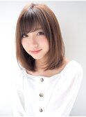 ナチュラル清楚系ミディアム