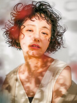 テトヘアー(teto hair) bob［ショートボブパーマ・もみあげハイライト・カラーバター］