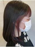 Belle BIANCA インナーカラーピンク 隠せる バレない by.Tomoe