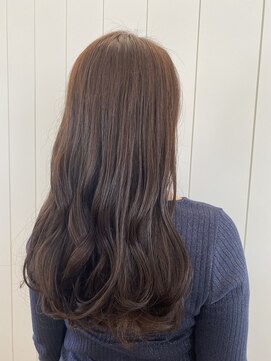 アドラーブル 万代店 (adorable) 耳掛けアッシュベージュ☆大人かわいいゆるふわロング