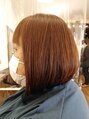 ヘアアンドスパ アイリス hair&spa Iris 前下がりグラボブ