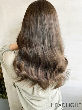 アローラ バイ ヘッドライト 横浜関内店(AROLA by HEADLIGHT) 透明感ベージュ×韓国風波巻き_SP20210915_2