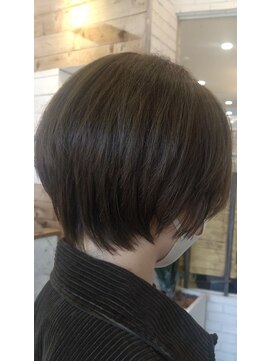 ヘアアートヒサ(HAIR ART hisa) 「RYOKO」 30代~40代 ショートボブ×ダークブラウン