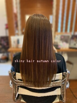 ピールアーク(peal ark) 20代30代40代秋カラー×艶感ストレート透明感ナチュラル